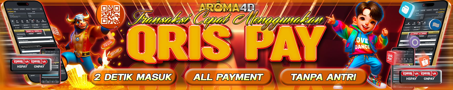 aroma4d deposit cepat dengan onpay dan cnpay